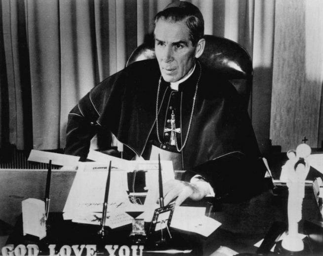 Bishop fulton j sheen 1956