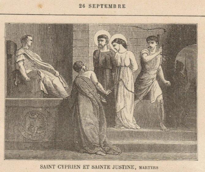 Sdj26sept saint cyprien et sainte justine