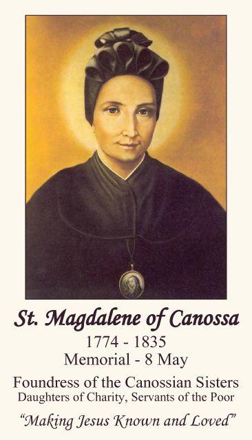 Ste madeleine de canossa
