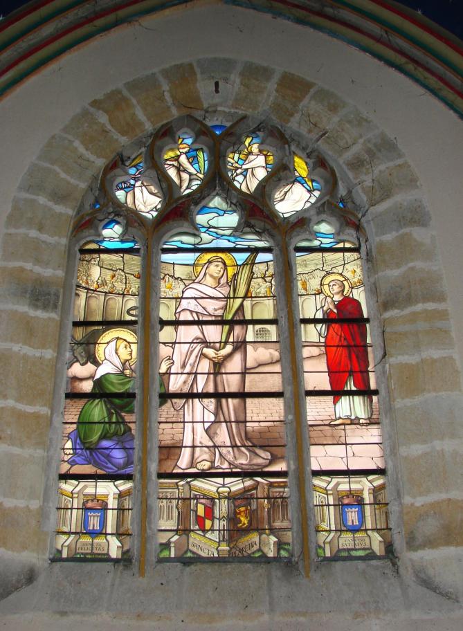 Verriere de sainte perpetue eglise notre dame de vierson xixe siecle 11